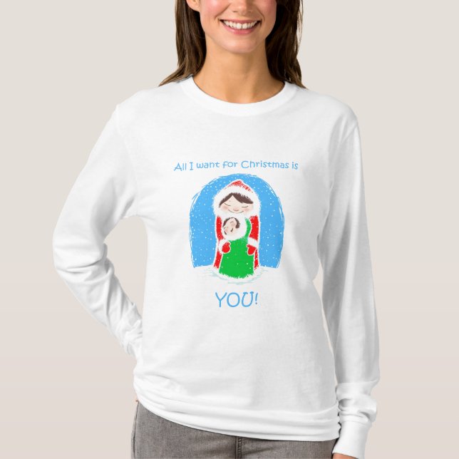 T-shirt Noël heureux (Devant)