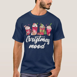 T-shirt Noël Humeur Cool Noël Spice Coffee Boissons