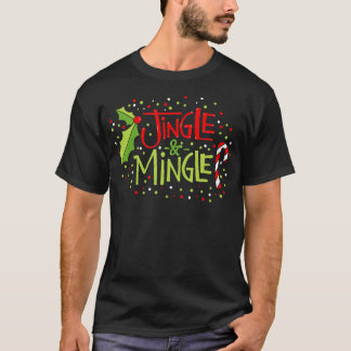 T-shirt Noël Jingle Et Mingle