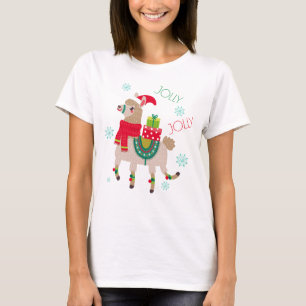 T-shirt Noël Jolly Llama