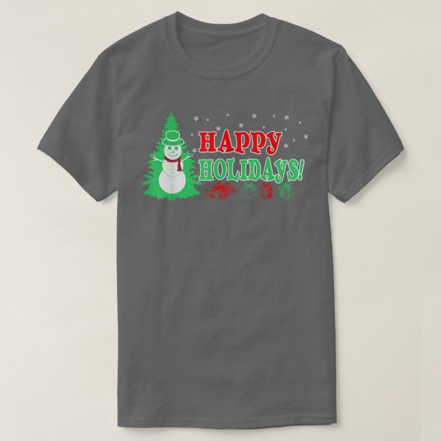 T-shirt Noël Joyeuses fêtes Noël Cadeau de Noël (Design devant)