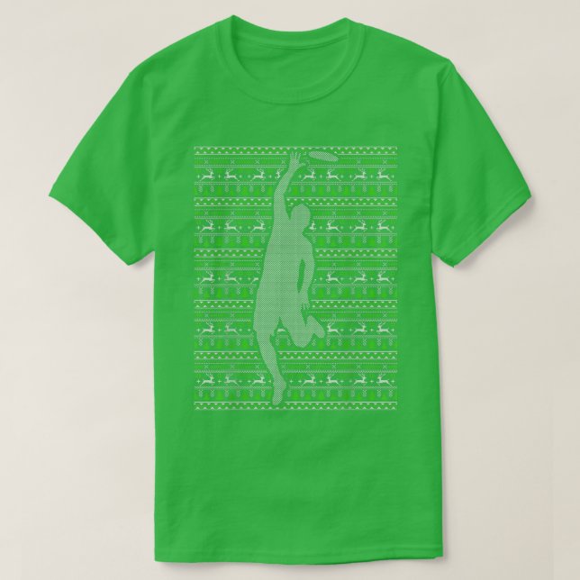 T-shirt Noël Joyeux Fêtes FRISBEE cadeau Noël saison (Design devant)