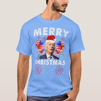 T-shirt Noël Joyeux Noël Confus Drôle Joyeux 4ème De J
