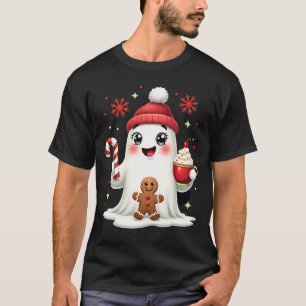 T-shirt Noël Joyeux Noël Pour Cadeau Fantôme de Noël