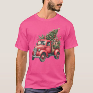 T-shirt Noël Joyeux Noël Pour Cadeau Voiture de Noël g