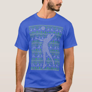 T-shirt Noël Joyeux Vacances VOLLEYBALL cadeau Noël Mers