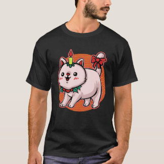 T-shirt Noël laid Chat de Noël Mieze Xmas ami Chat