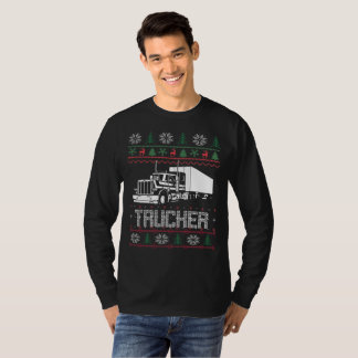 T-shirt Noël laid de camionneur