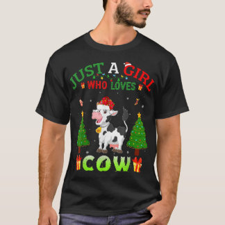 T-shirt Noël Matching Outfit Noël Juste Une Fille Qui Aime