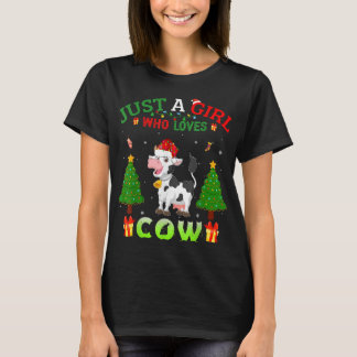 T-shirt Noël Matching Outfit Noël Juste Une Fille Qui Aime