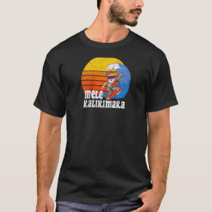 T-shirt Noël Mele Kalikimaka Surf Père Noël Hawaiian R