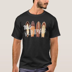 T-shirt Noël Mele Kalikimaka Surfboards Hawaii