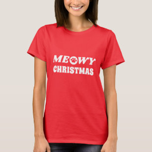 T-shirt Noël Meowy