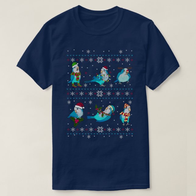 T-shirt Noël moche de Green Quaker (Design devant)