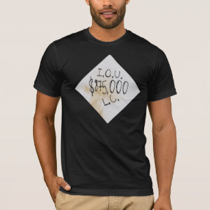 T-shirt Noël muet et plus muet I.O.U. de Lloyd