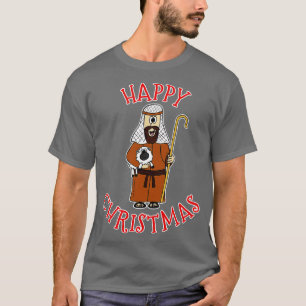 T-shirt Noël Nativité Berger Eglise Noël Noël Funny