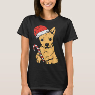 T-shirt Noël Noël du Chihuahua Chiwawa Noël du Chien