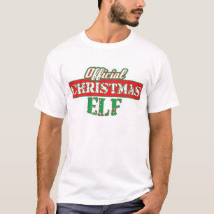 T-shirt Noël officiel Elf - l'aide de Père Noël