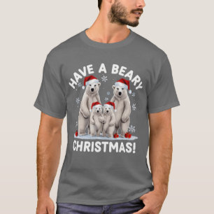 T-shirt noël ont une béatitude noël drôle noël v