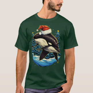 T-shirt Noël Orca