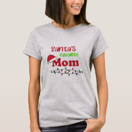 T-shirt Noël préféré de la maman de Père Noël