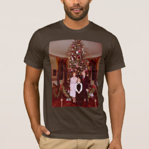 T-shirt Noël Président James Jimmy Carter Maison Blanche