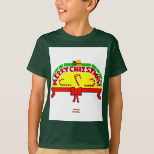 T-shirt Noël Salutations Garçons Deep Forest Basic T Shirt