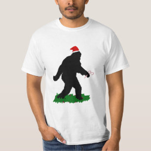 T-shirt Noël Sasquatchant