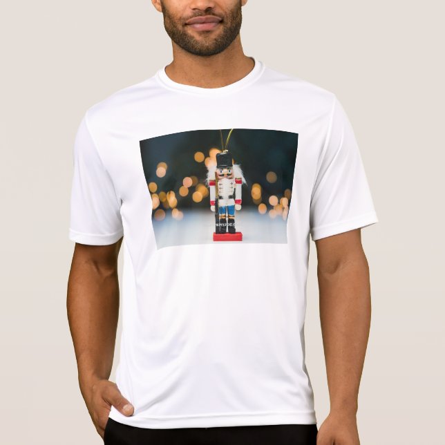 T-shirt Noël SlipperyJoe nutcracker figurine ornement (Devant)