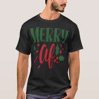 T-shirt Noël Soir Joyeux Noël Noël Noël Noël - Joyeux Af