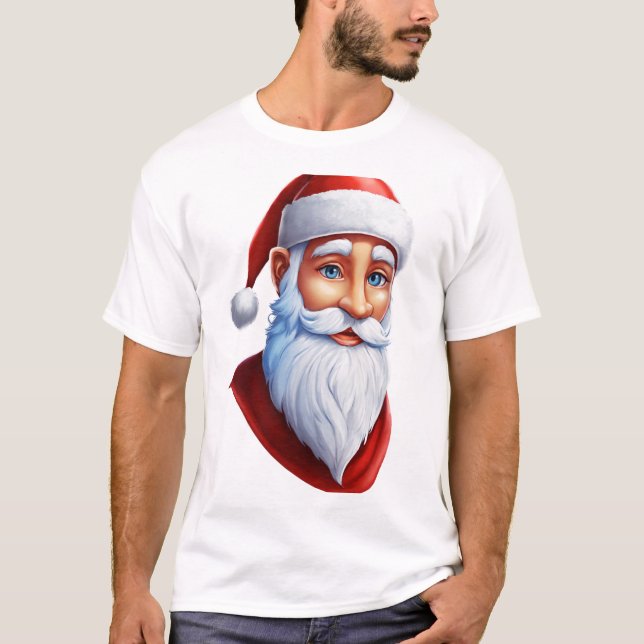 T-shirt Noël spécial Père Noël | Fe parfait (Devant)