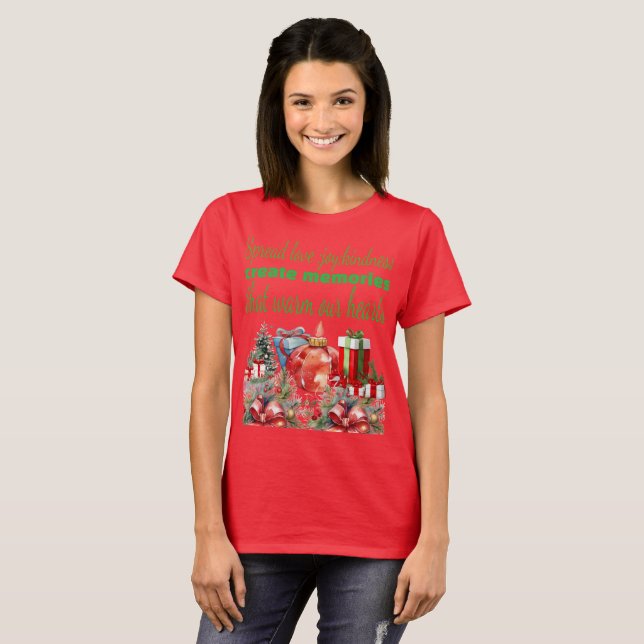 T-shirt Noël spirituel (Devant entier)