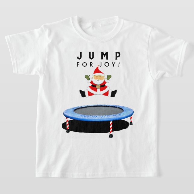 T-shirt Noël Trampoline (Poser)