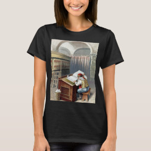 T-shirt Noël vintage, Saint Nicolas méchant ou gentil
