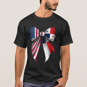 T-shirt Noeud Coquette Panama Racines Patrimoine Fierté Pa