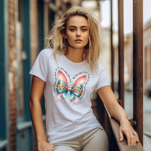 T-shirt Nœud de Pâques avec oreilles de lapin