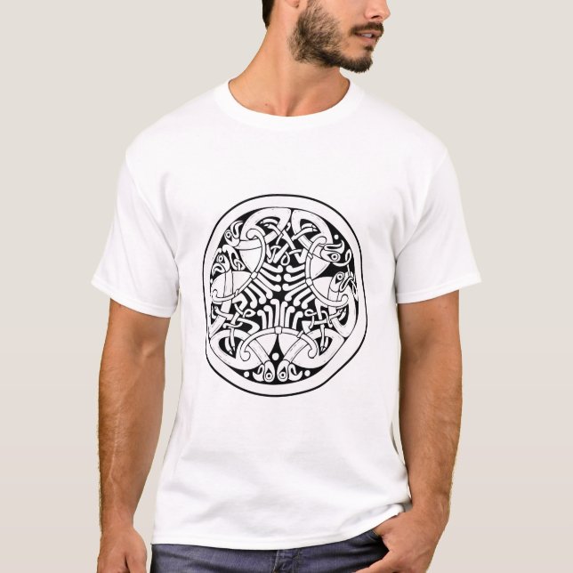 T-shirt Noeud nordique - Viking Mythology Art (Devant)