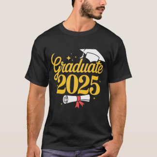T-Shirt Nœud Papillon Diplômé 2025