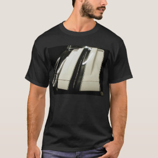 T-shirt Noir 1969 de Camaro avec les rayures blanches