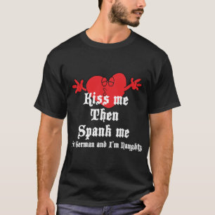 T-shirt noir allemand vilain