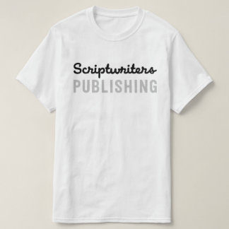 T-shirt noir/argenté d'édition de scénaristes de