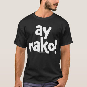 T-shirt noir Ay Nako ORIGINAL