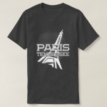 T-shirt noir basique Paris Tennessee