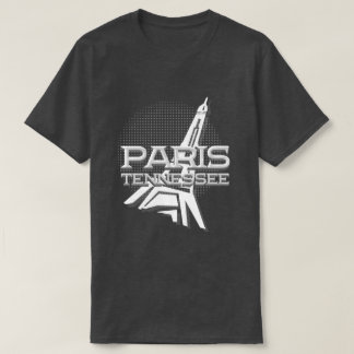T-shirt noir basique Paris Tennessee