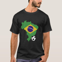 T-shirt noir Brésil 04