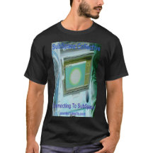T-shirt noir "Connexion à SubSpace" pour hommes