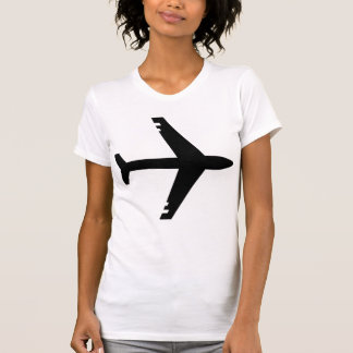 T-shirt Noir d'avion