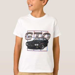 T-shirt Noir de 1970 GTO