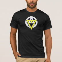 Noir de chemise d'anarchiste de Voluntaryist