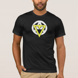 T-shirt Noir de chemise d'anarchiste de Voluntaryist